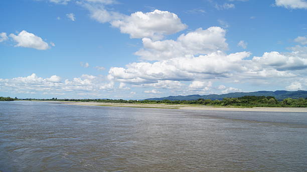 istock Sky of Shinano River 501368035