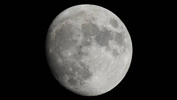 istock Waxing Gibbous Beaver Moon in Aries 501384830