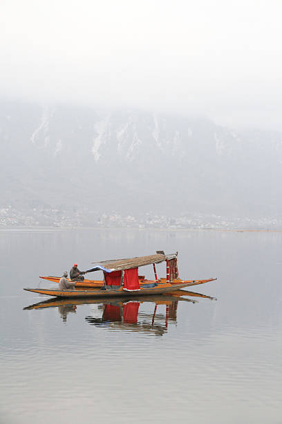 istock Winter scene on Dal Lake, Kashmir 501386918