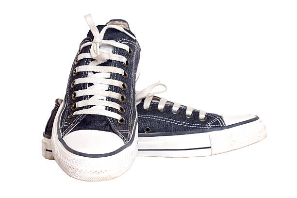 istock Pair of canvas shoes 501387920