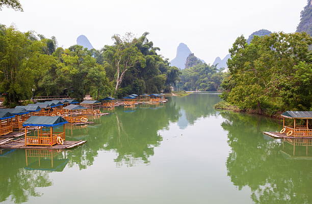 istock Yanghshuo Shili gallery scenery- Yulong river 501387968