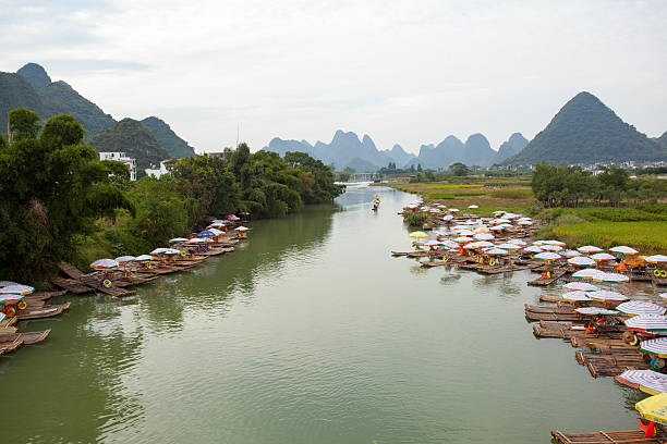 istock Yanghshuo Shili gallery scenery- Yulong river 501388606