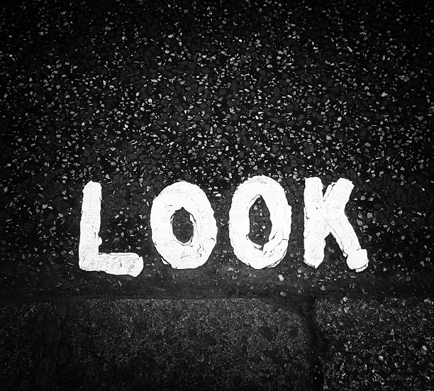 istock Look sign on the street 501389854