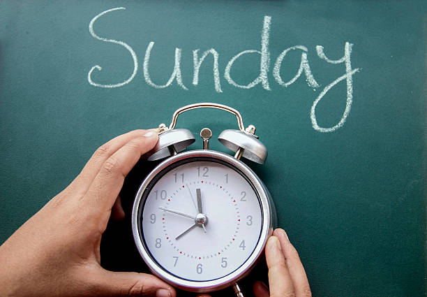 istock Close up of silver vintage alarm clock 501390654