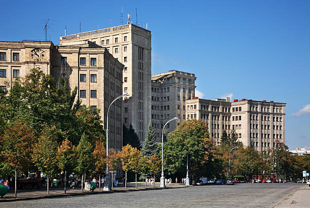 istock Freedom Square in Kharkov. Ukraine 501392830