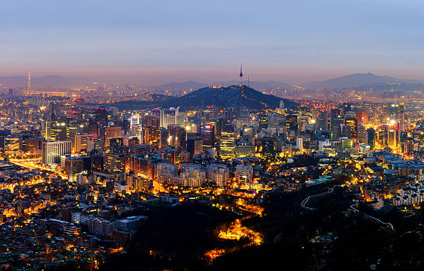 istock Seoul City Skyline , South Korea. 501394538