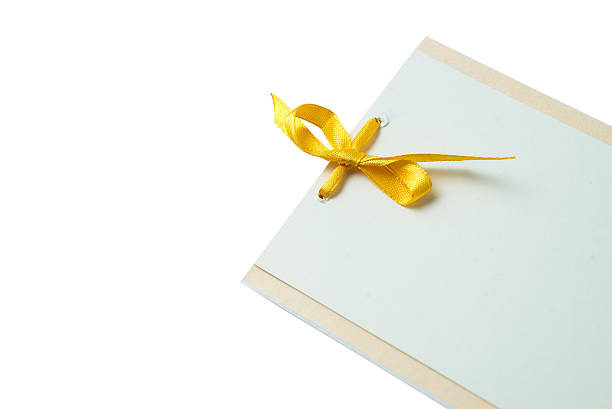 istock handmade wedding card on a white background. isolated 501419616