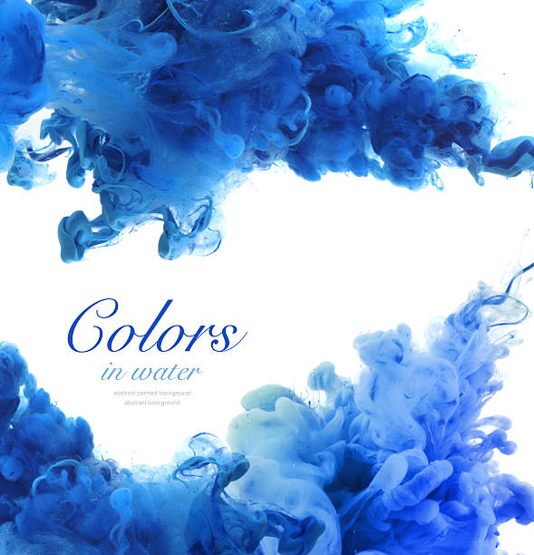 istock Acrylic colors and ink in water. 501423354