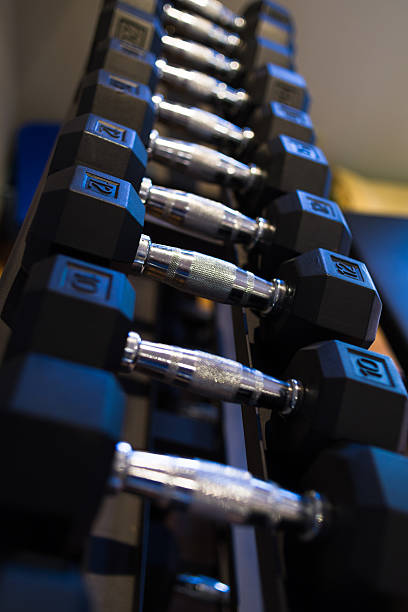 istock Dumbell Weights Exercise Fitness Detail 501425286