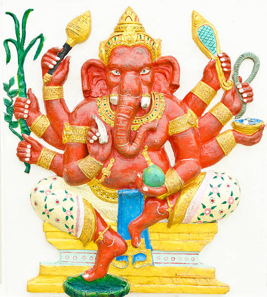 istock Hindu God Ganesha avatar image in stucco 501428932