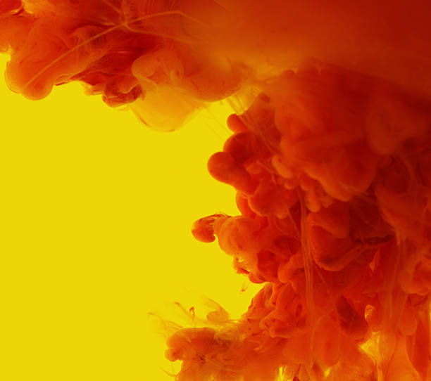 istock Acrylic colors and ink in water. 501430482