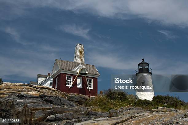 Foto de Farol De Pemaquid e mais fotos de stock de Bristol - Maine - Bristol - Maine, Pemaquid Point, Branco