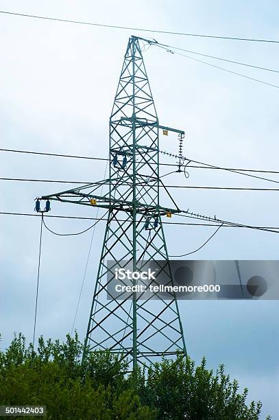 Red De Alimentación Foto de stock y más banco de imágenes de Alambre - Alambre, Amperaje, Cable