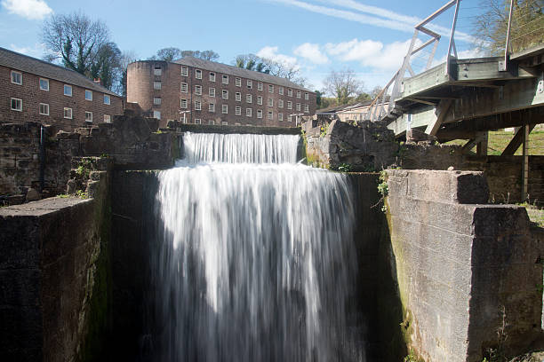 Cromford Mill Cromford Mill in the Country of Derbyshire, England weaverbird photos stock pictures, royalty-free photos & images