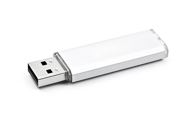 USB flash memory isolated on a white background USB flash memory isolated on a white background. Clipping path included. usb stick photos stock pictures, royalty-free photos & images
