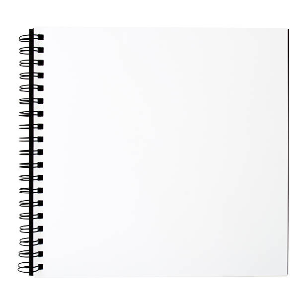 スケッチブック - spiral notebook spiral ring binder blank ストックフォトと画像