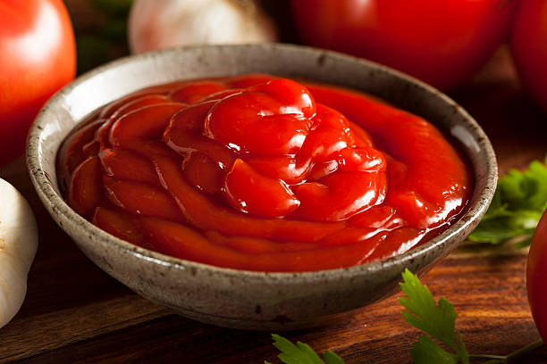 istock Organic Red Tomato Ketchup 501446545