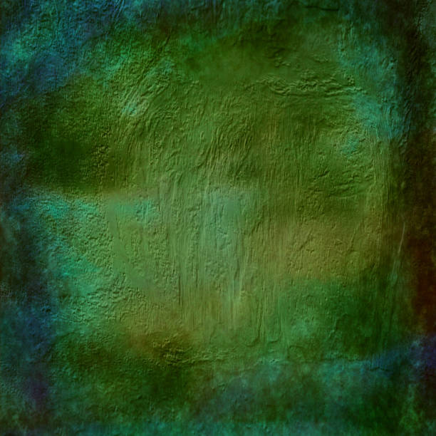 istock Shades of Green Painted Texture 501447205