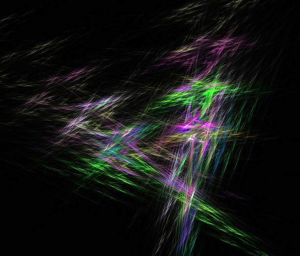 istock Digital Fractal on Black 501447219