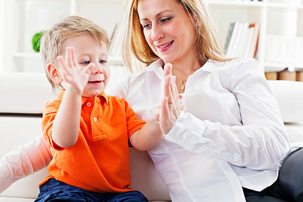 istock Mother and son spending time together 501447483