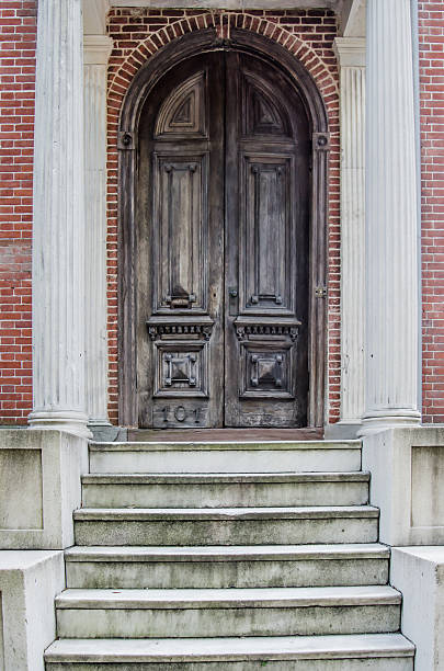 istock Ornate Wooden Door 501447737