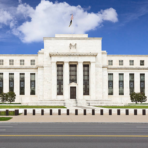 istock Federal Reserve Building, Washington DC, USA. 501455992
