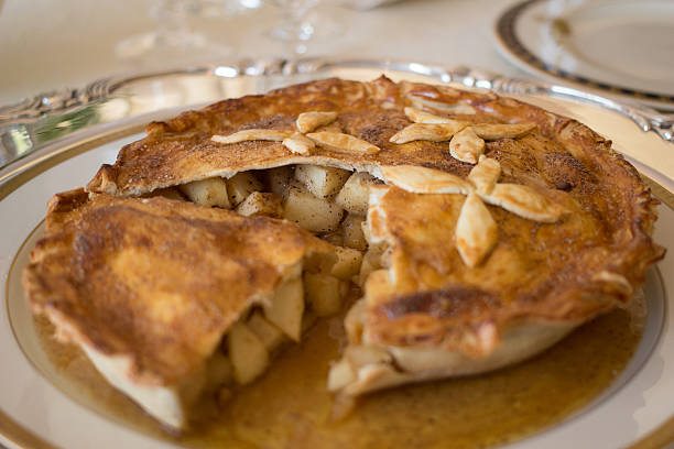 istock delicious apple pie from usa 501457344