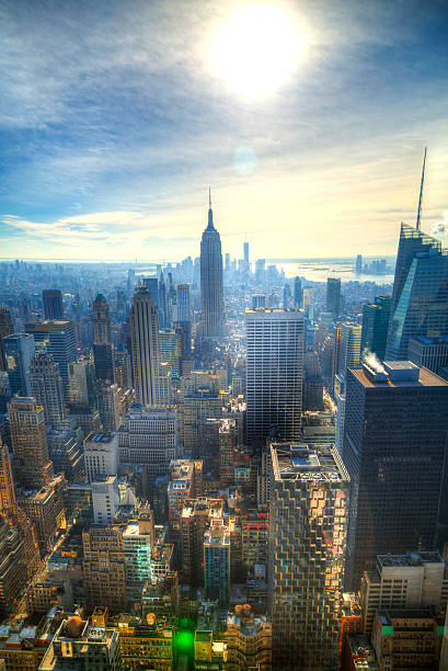 istock Sunset in Manhattan, New York 501459110