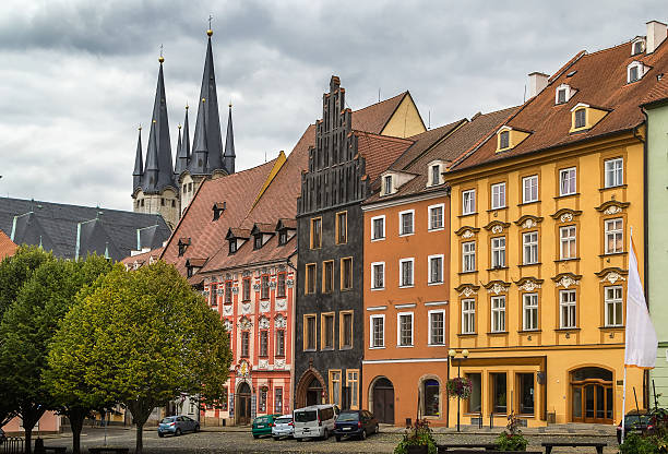 istock market square in Cheb, Czech republic 501460230