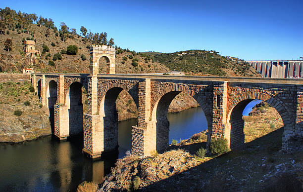 istock Roman bridge of Alcantara 501481368