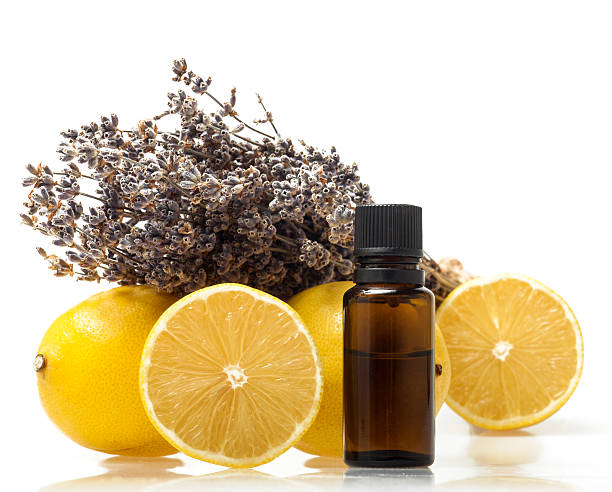 istock Lemon and lavender essential oil 501483748