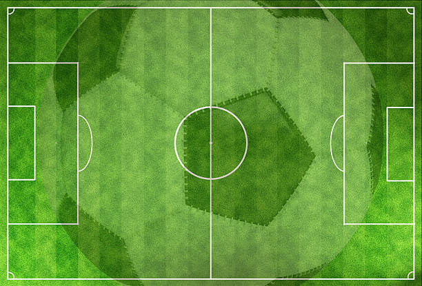 istock Green Football Stadium field 501484260