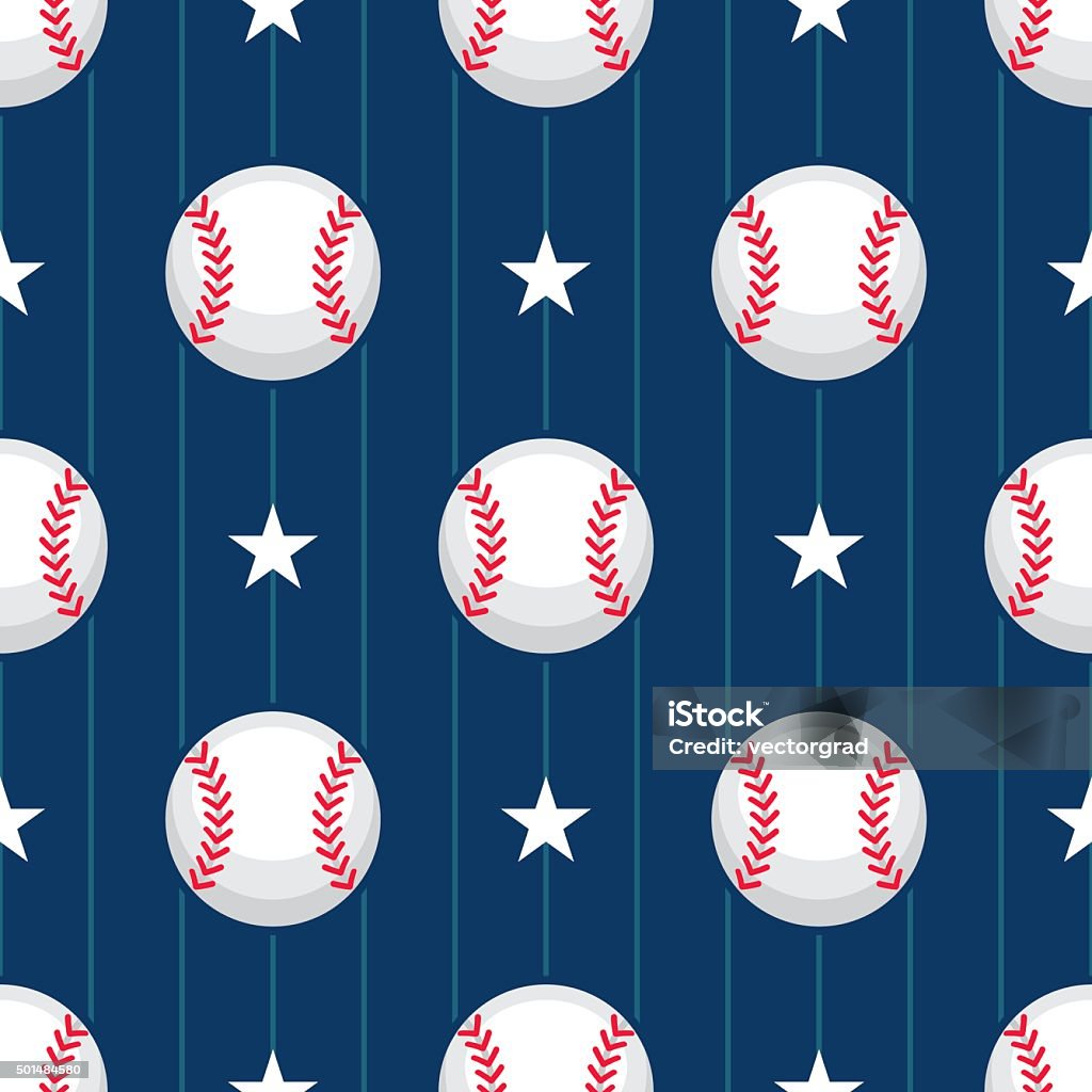 Baseball Geometry Pattern Baseballpattern3 Stock Illustration - Download Image Now - Baseball ...