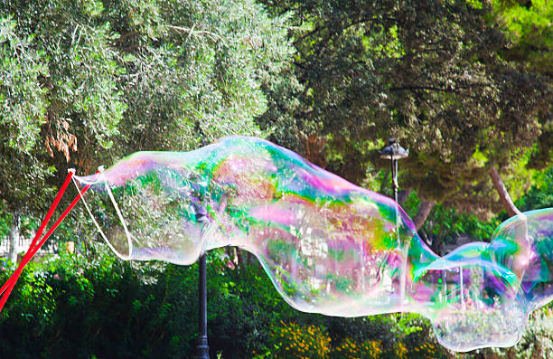 Giant Soap Bubble, Barcelona, Spain