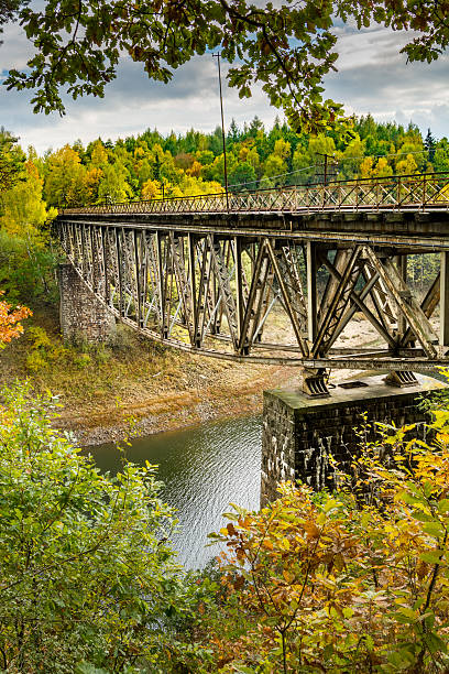 istock Railroad bridge, southern Poland 501487314