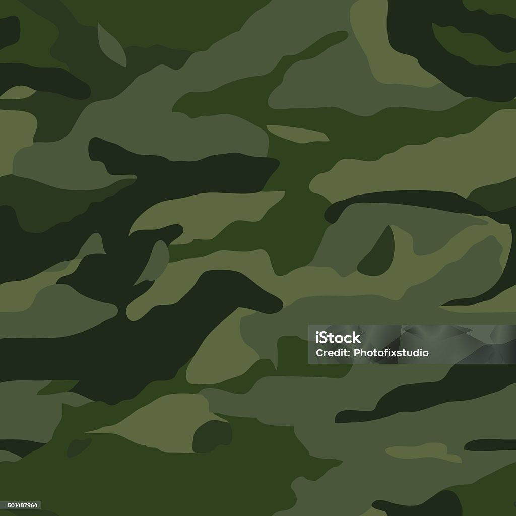 Khaki camouflage pattern Khaki camouflage seamless pattern Camouflage stock vector