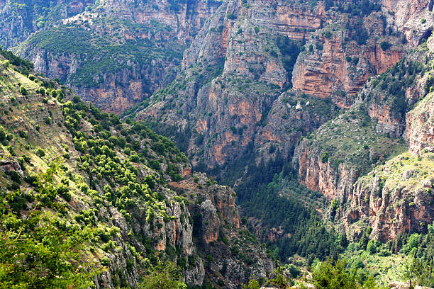 istock Lebanon's Qadisha Valley landscape 501491086