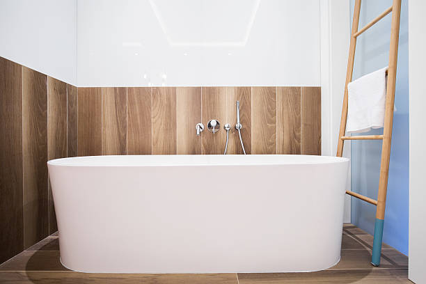 istock Exclusive and modern bathtub 501504600