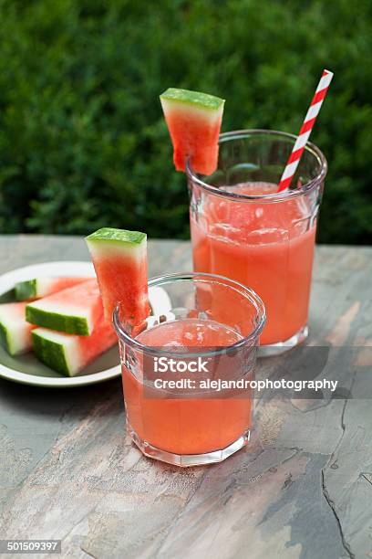 Watermelon Cocktail Stock Photo - Download Image Now - Alcohol - Drink, Antioxidant, Cocktail