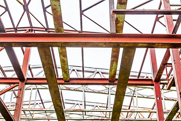 istock Rural disused steel construction 501509827