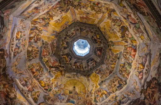 Ceiling inside Florence Cathedral