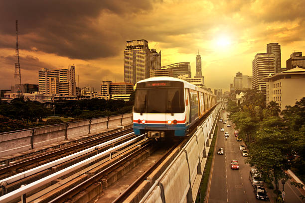 istock Bangkok BTS Electric Train Sky Train 501512222
