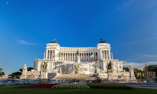 Monumento nacional de cerdeña un Vittorio Emanuele II in Rome, Italy photo