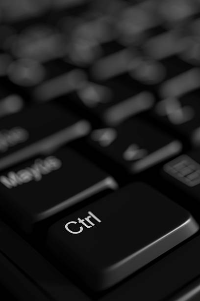 istock Close-up of black spanish keyboard 501514266