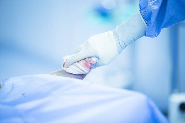 istock Hospital operating room medical surgery operation 501515806