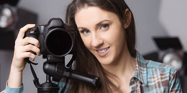 istock Young photographer portrait 501518486