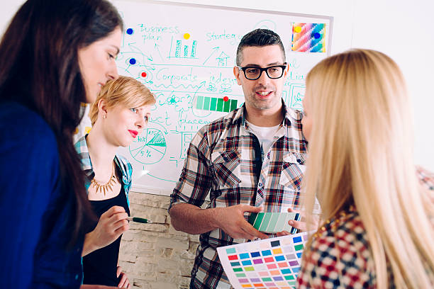 istock Choosing best color to represent a brand 501518624