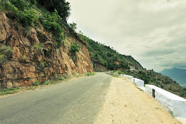 istock Good road in the mountains, Munnar 501518812