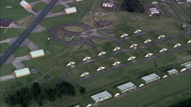 Bentwaters Disused Airfield  - Aerial View - England, Suffolk, Suffolk Coastal District, United Kingdom