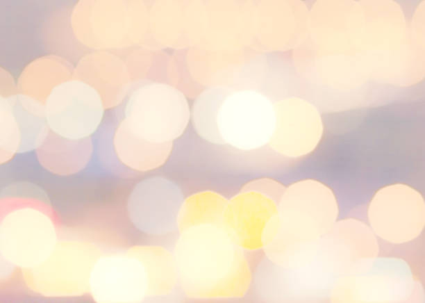 istock Bokeh light Vintage background,  Festive Christmas 501531099